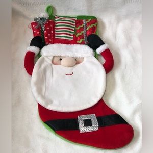 Pier 1 Santa Stocking